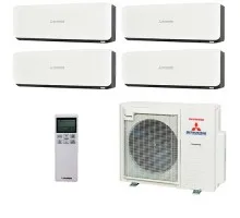 Мульти-сплит система Mitsubishi Heavy SRK25ZS-WB x 4 / SCM80ZМ-S1