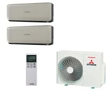 Мульти-сплит система Mitsubishi Heavy SRK25ZS-WT + SRK35ZS-WT / SCM50ZS-S1