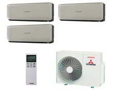 Мульти-сплит система Mitsubishi Heavy SRK20ZS-WT x 3 / SCM50ZS-S1
