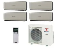Мульти-сплит система Mitsubishi Heavy SRK20ZS-WT x 4 / SCM71ZМ-S1