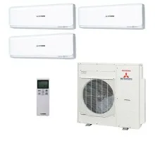 Мульти-сплит система Mitsubishi Heavy SRK25ZSX-W + SRK35ZSX-W + SRK50ZSX-W / SCM100ZМ-S
