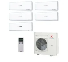 Мульти-сплит система Mitsubishi Heavy SRK20ZSX-W x 3 + SRK35ZSX-W + SRK50ZSX-W / SCM125ZМ-S