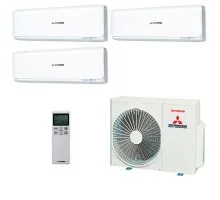 Мульти-сплит система Mitsubishi Heavy SRK20ZSX-W x 3 / SCM50ZS-S1