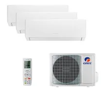 Мульти-сплит система Gree GWH09AGAXA-K6DNA4C/I x 3 / GWHD(24)NK6OO (LC)(LH)