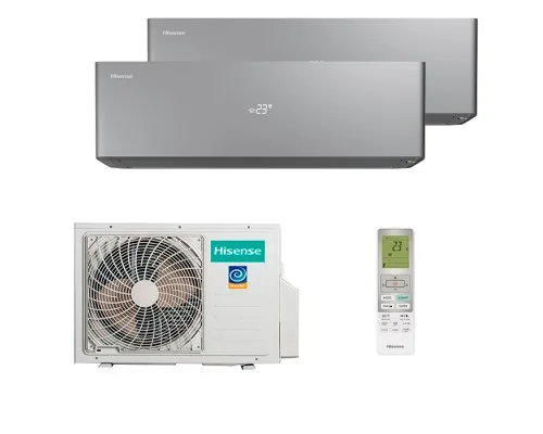Мульти-сплит система Hisense AS-10UW4RXVQH00AG(B) x 2 / AMW2-18U4RXC