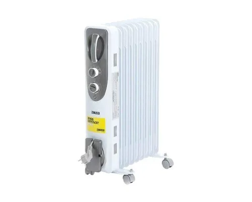 Масляный радиатор Zanussi ZOH/ES-09WN белый