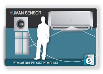 датчиком присутствия Human Sensor датчиком присутствия Human Sensor
